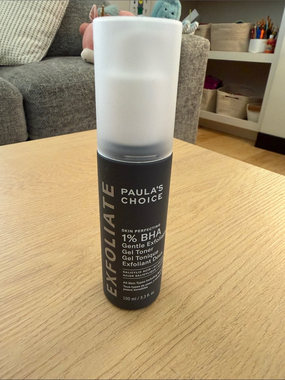 Paula's Choice 1% BHA Gentle Exfoliating Gel Toner - Black